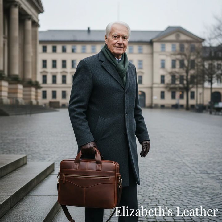 Anthony Leather Briefcase