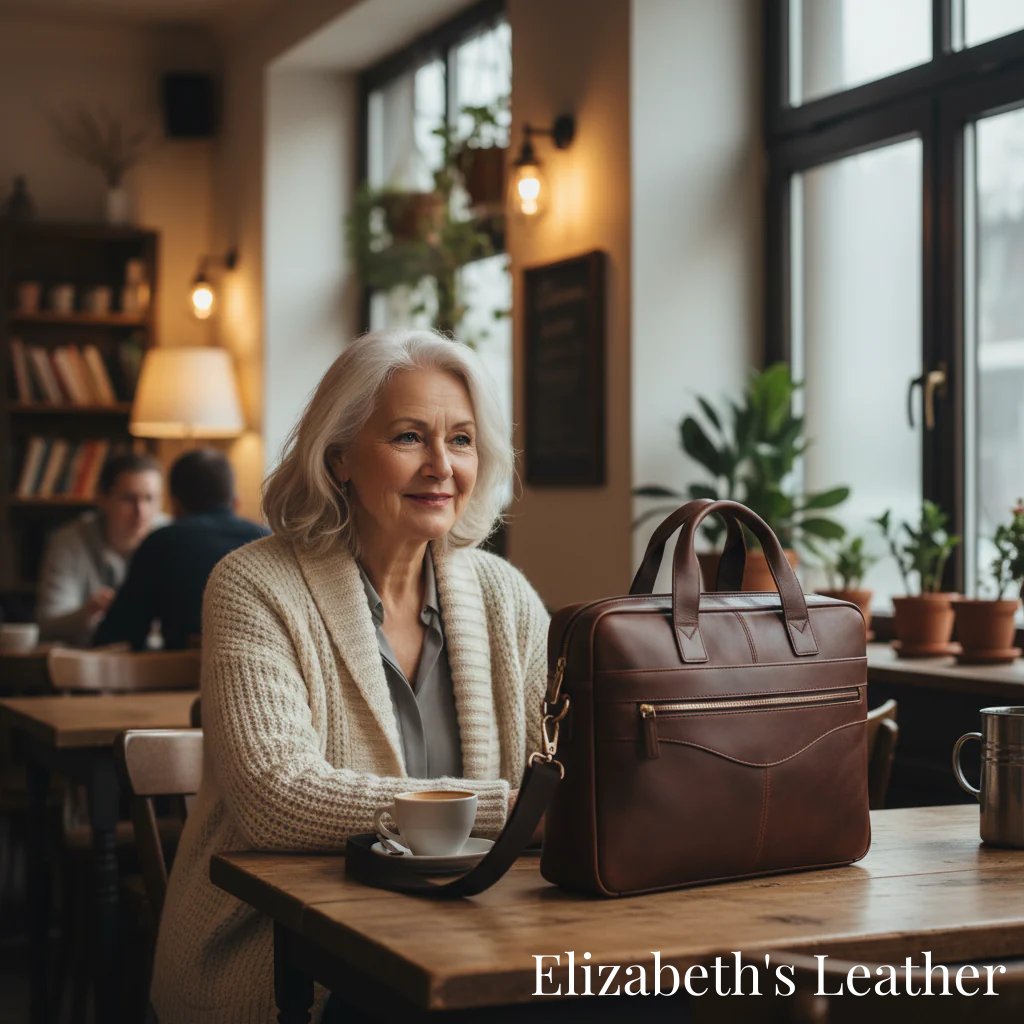 Anthony Leather Briefcase