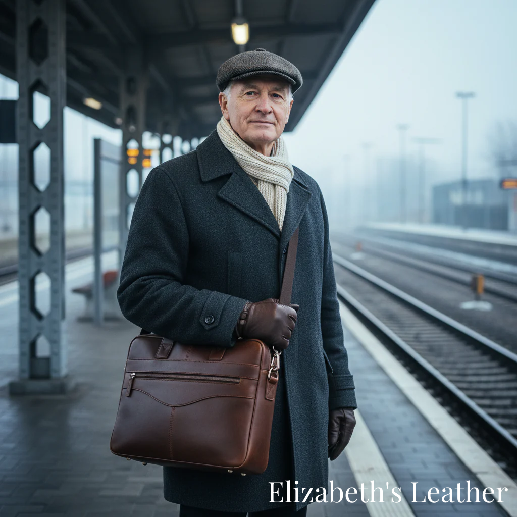 Anthony Leather Briefcase