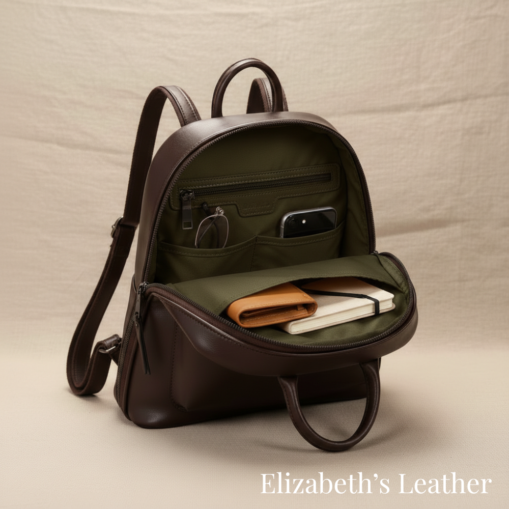 Alex Double-Zipper Backpack