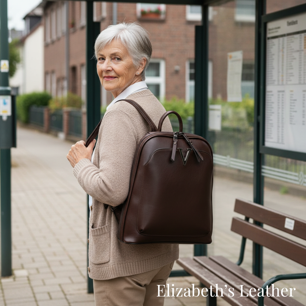 Alex Double-Zipper Backpack