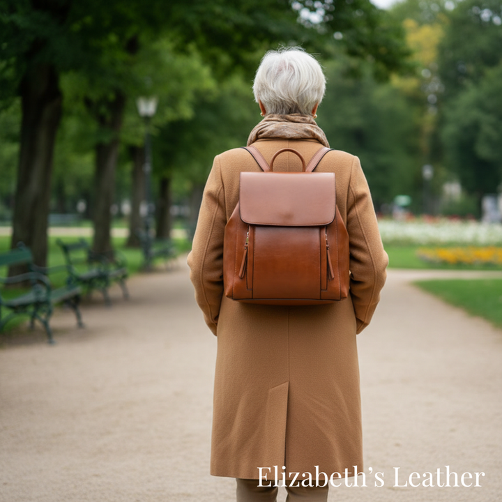 Theo Leather Rucksack