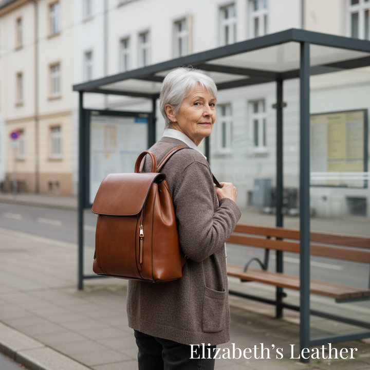 Theo Leather Rucksack