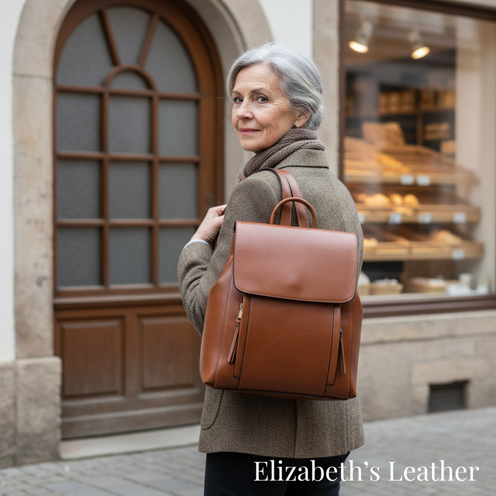 Theo Leather Rucksack