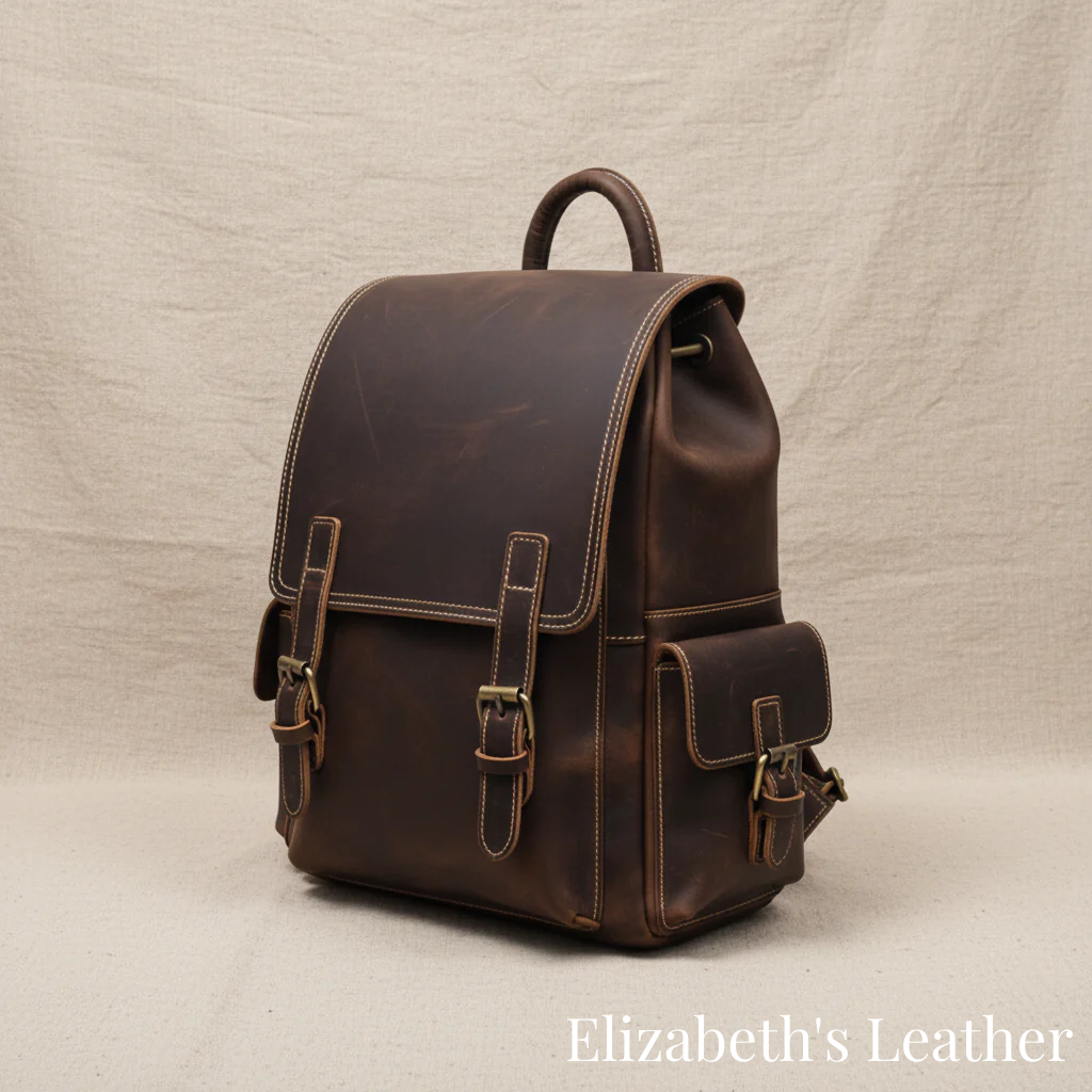 Marcus Leather Backpack