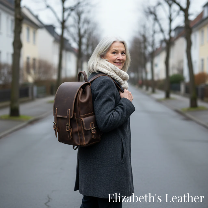 Marcus Leather Backpack