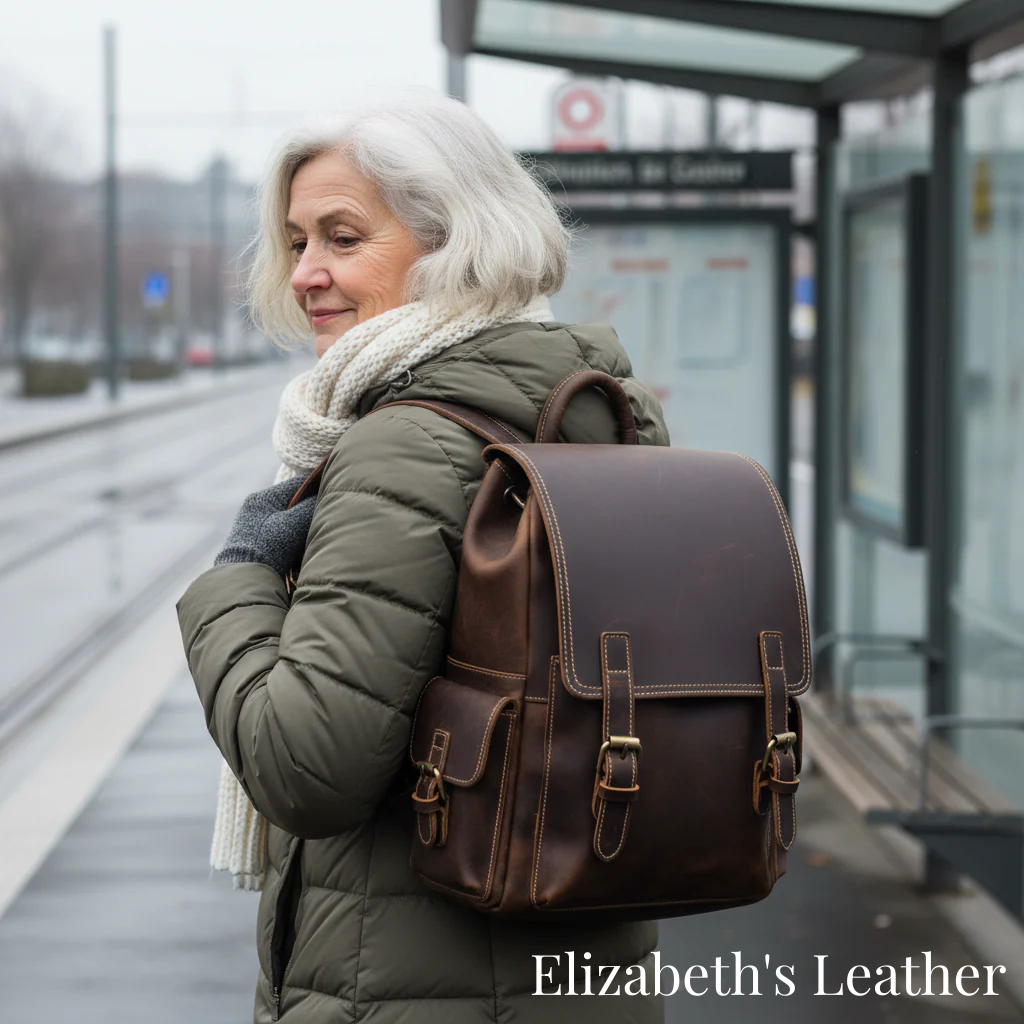 Marcus Leather Backpack