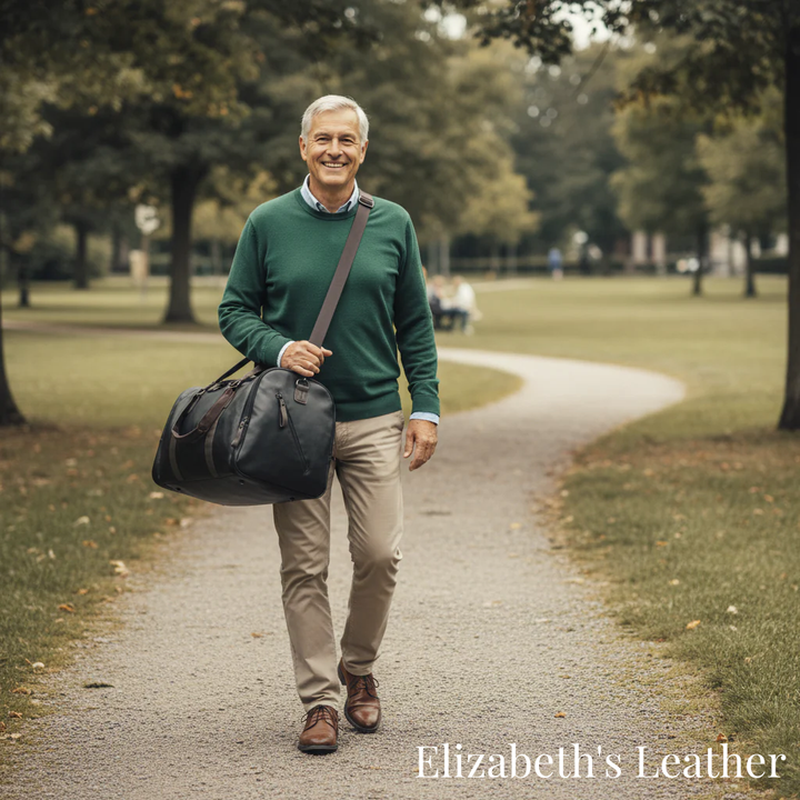 Oscar Leather Travel Bag