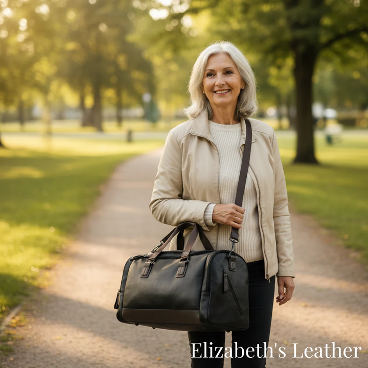 Oscar Leather Travel Bag