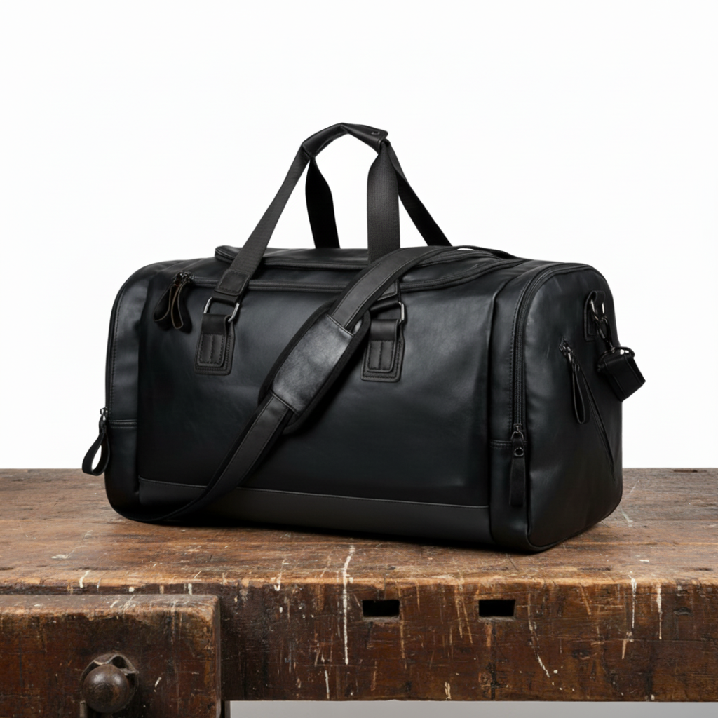 Oscar Leather Travel Bag