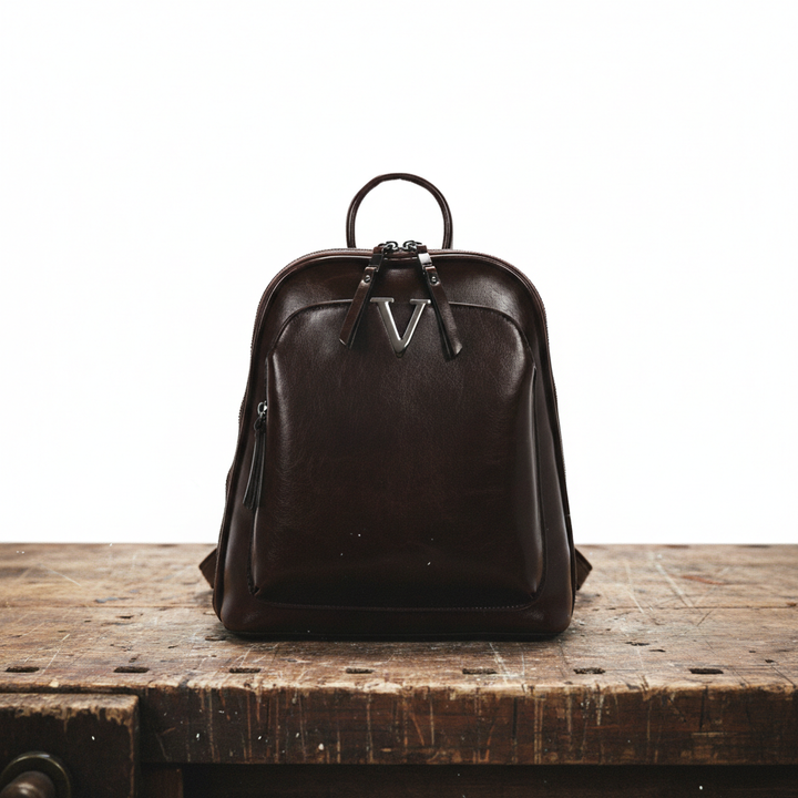 Alex Double-Zipper Backpack