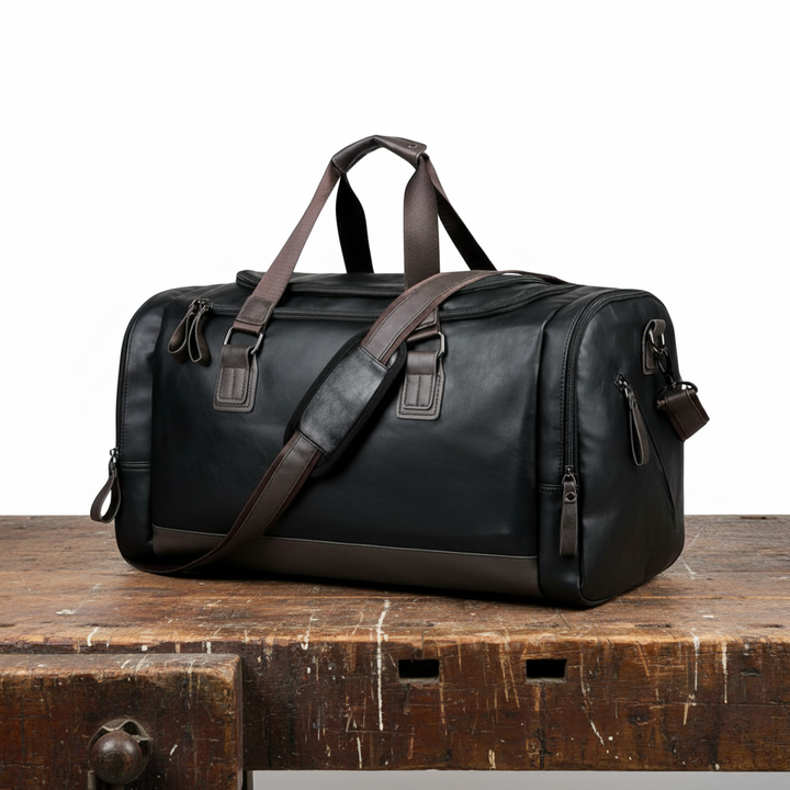 Oscar Leather Travel Bag