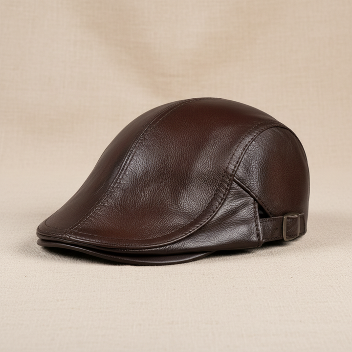 Theo Leather Cap