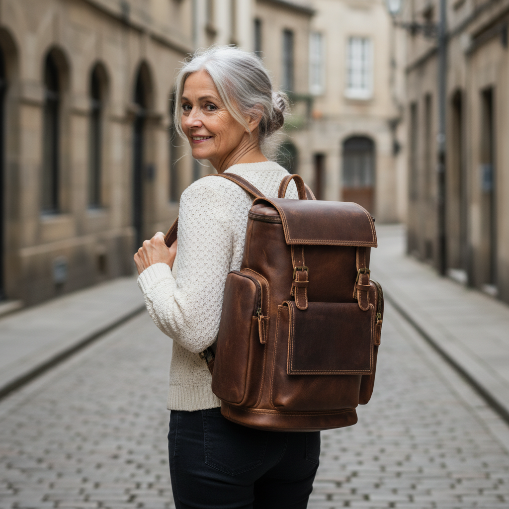 Ellison Leather Backpack