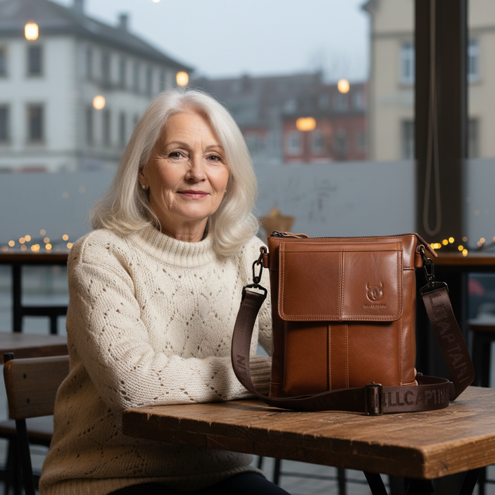 Colton Leather Shoulder Bag