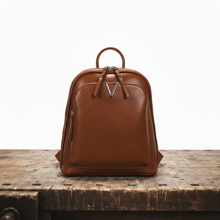 Alex Double-Zipper Backpack