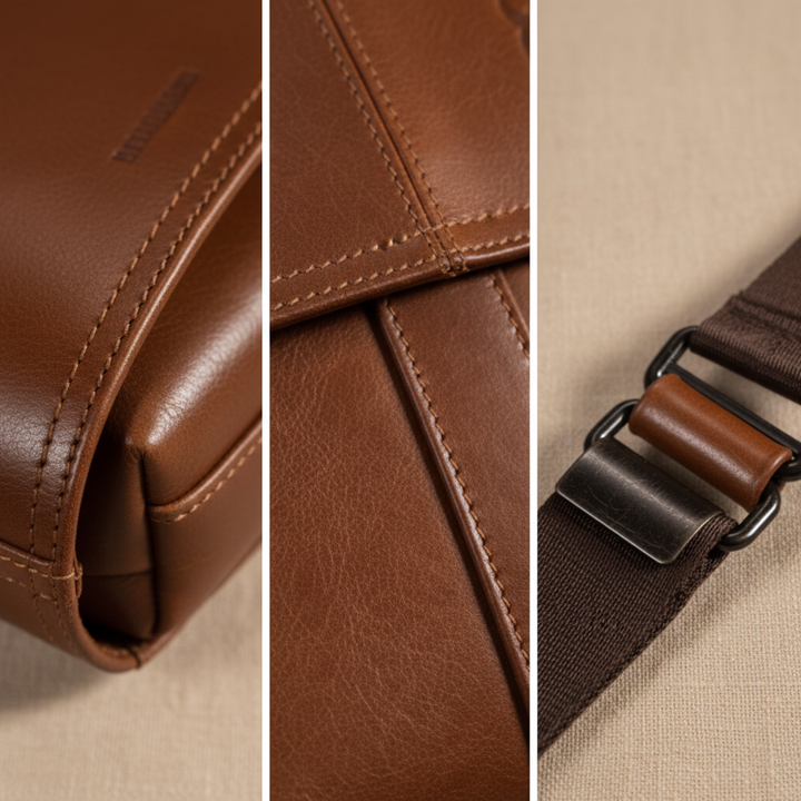 Colton Leather Shoulder Bag