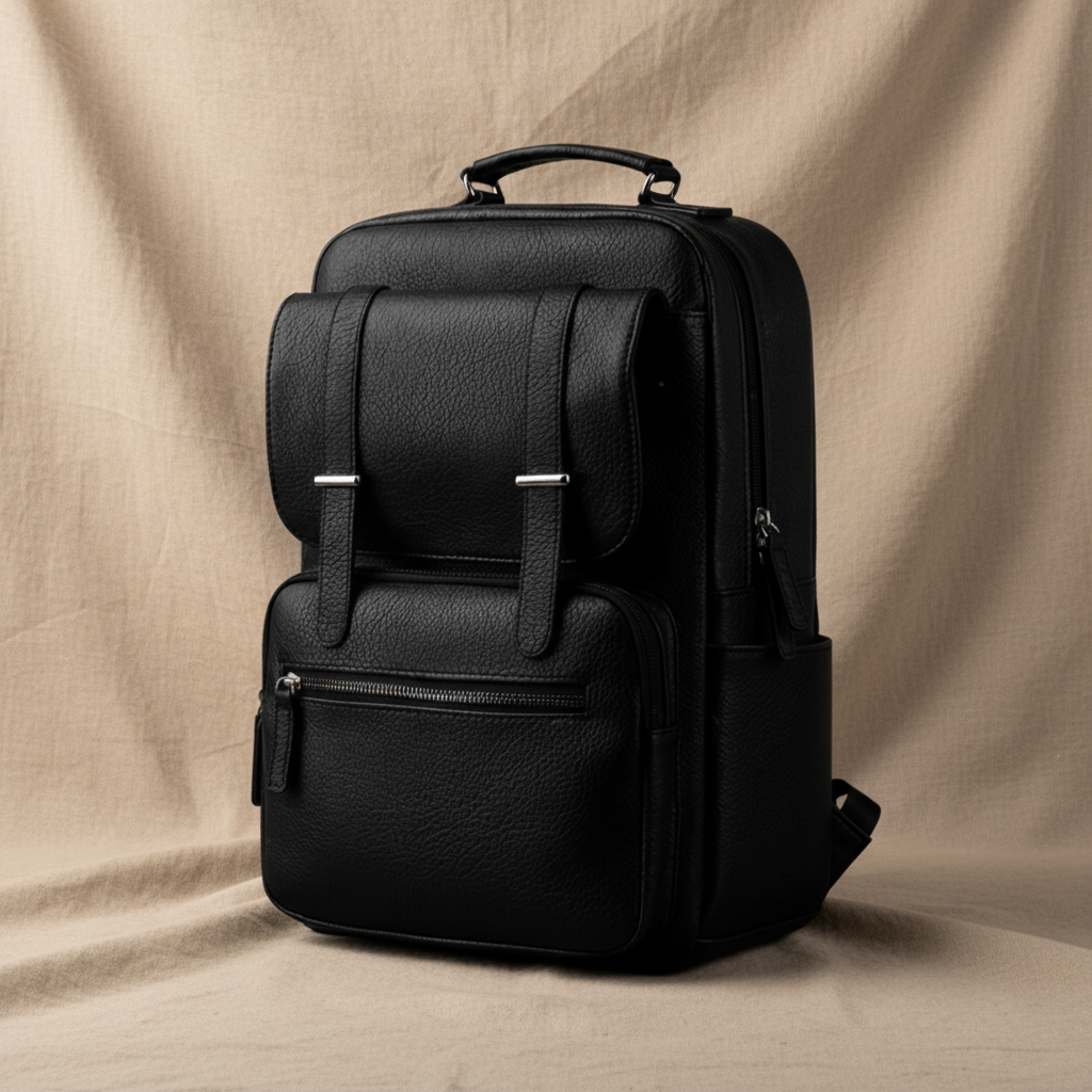Nathan Leather Backpack