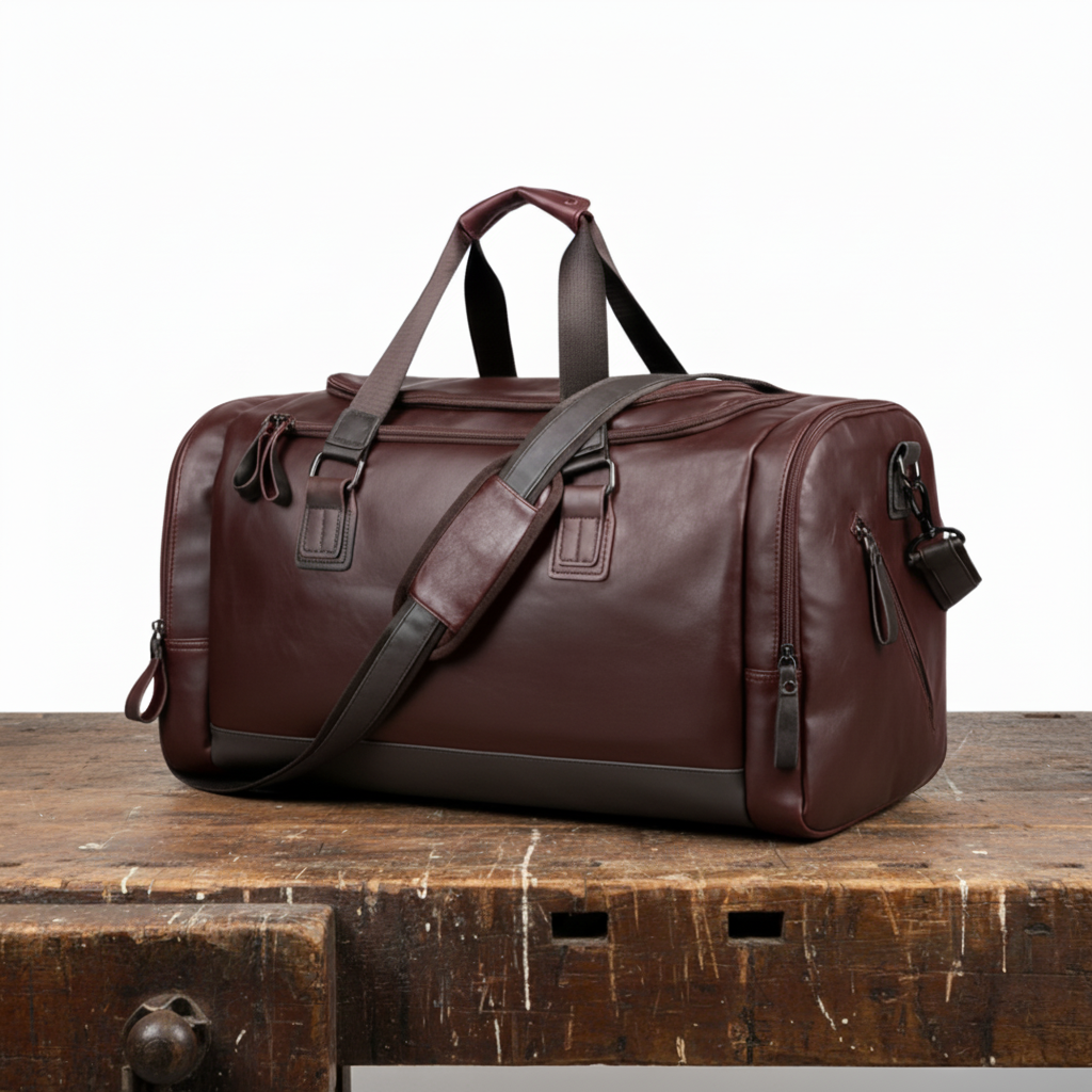 Oscar Leather Travel Bag