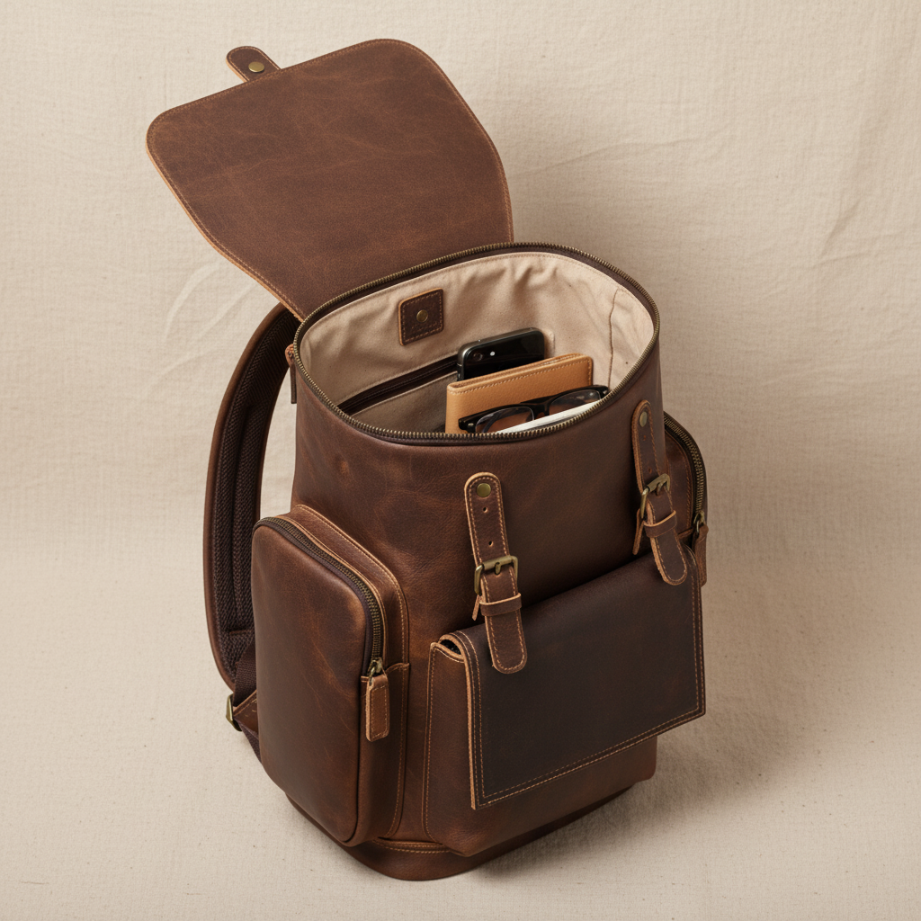 Ellison Leather Backpack