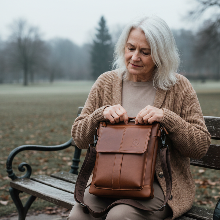 Colton Leather Shoulder Bag