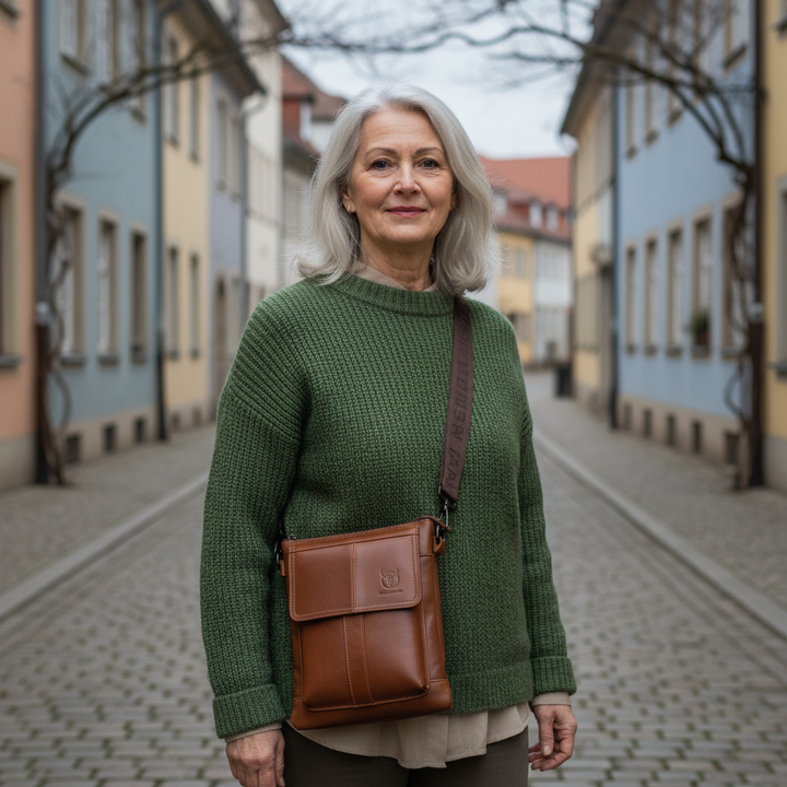 Colton Leather Shoulder Bag